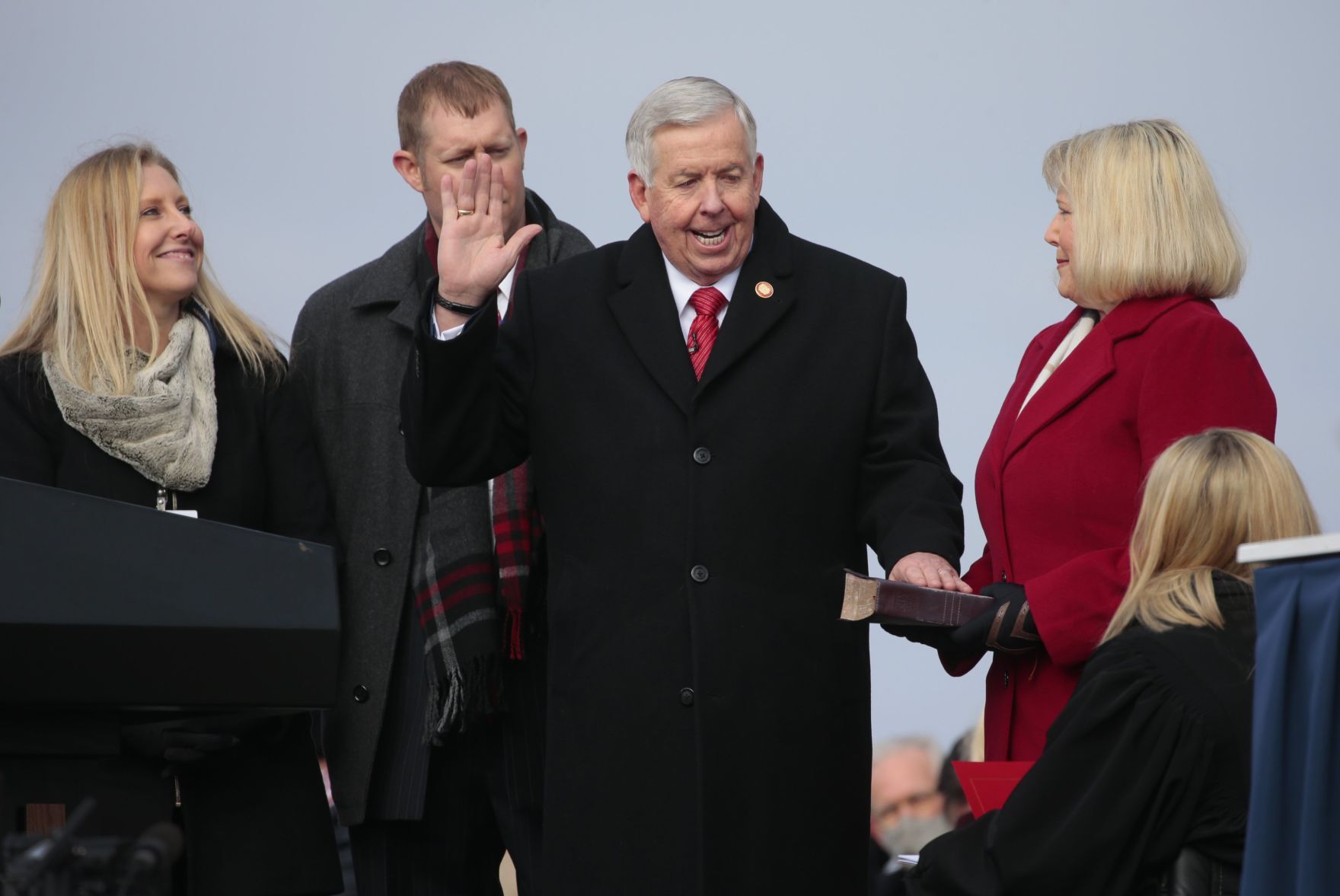 Gov. Parson sworn-in at Bicentennial Inauguration